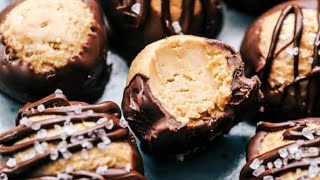 No Bake Buckeye Peanut Butter Balls I The Recipe Critic [upl. by Ecnesse]