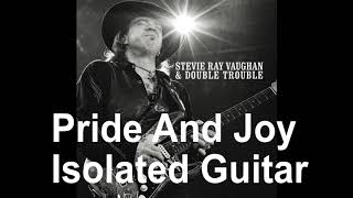 Stevie Ray Vaughan  Pride And Joy isolated Guitar [upl. by Eitsirc]