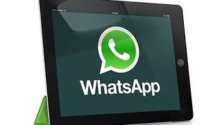 Como baixar e instalar o WhatsApp no Tablet quotCOM CHIPquot [upl. by Heintz]