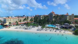 British Colonial Hilton Nassau Aerial Tour [upl. by Kiley]