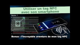 Utiliser une tag NFC feat Sheshounet [upl. by Arraeic]