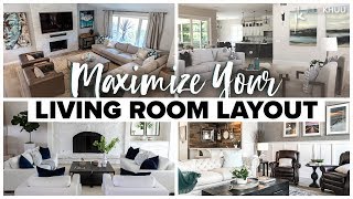 4 Furniture Ideas to Maximize Your Living Room Layout PRO SpacePlanning Tips [upl. by Aidyl]