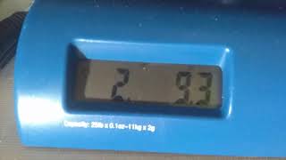 The United States Post Office USPS Official Brand 25 LB Postal Scale Review Weighing batteries [upl. by Sanoj]