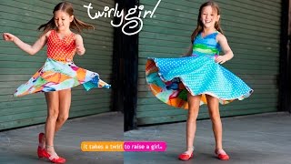 Reversible Twirly Dresses for Girls [upl. by Roer]