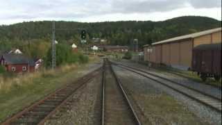 Cab Ride Norway  Trondheim  Bodø fall Nordland Line [upl. by Neale]