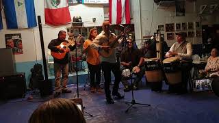 Gabriel Munoz performs musica jibara Traditional Puerto Rican music in the Bronx NY [upl. by Czarra309]