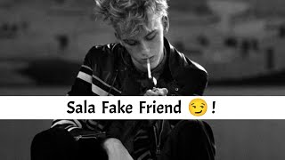 😏 Fake Friend Attitude WhatsApp Shayari  🤬 Gaddar Dost Nikla  Matlabi Log  Poetry  Gazab Alfaz [upl. by Hajidahk]