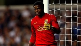 Fabrice Ondoa  Best Saves  Cameroon  Barcelona B [upl. by Cicenia]