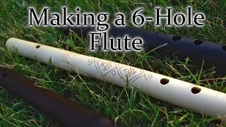 How to make a wooden flute [upl. by Ainomar434]