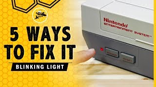 How To Fix the Original NES Red Blinking Light [upl. by Leotie515]