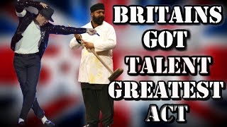 Britains Got Talent  Suleman Mirza MICHAEL JACKSON Tribute  AUDITION UNCUTFULL [upl. by Edwyna]