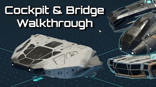 Every Bridge amp Cockpit Showcase  Starfield [upl. by Bonucci704]