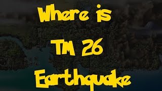 Where Is TM 26  Earthquake Pokemon Heart GoldSoul Silver [upl. by Sonia729]