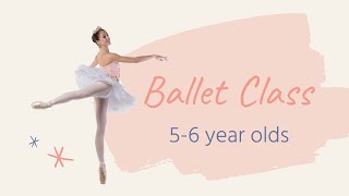 LEARN BALLET  Basic Ballet Class for 56 years old Kids [upl. by Einohtna]