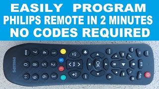 How to Program Philips 3 Device Remote Control using Auto Code Search [upl. by Feliza639]