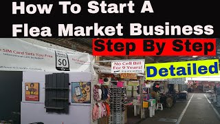 How To Start a Flea Market Business from Scratch Step by Step Part [upl. by Adrien]