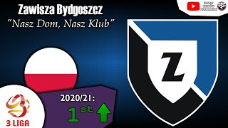 Zawisza Bydgoszcz Anthem  quotNasz Dom Nasz Klubquot [upl. by Heddie]