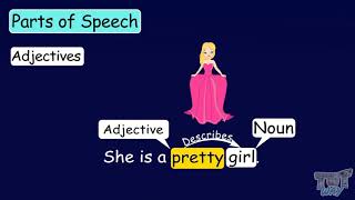 Parts Of Speech For Kids  English  Grade 3 amp 4  Tutway [upl. by Gaulin577]