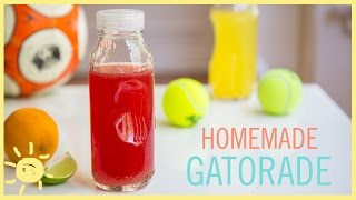 EAT  Homemade Gatorade [upl. by Dnalyram]