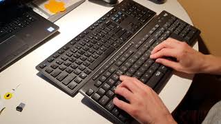 Logitech MK295 keyboard  Sound Test [upl. by Ahset59]