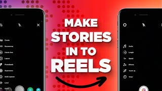 Easy way to make Instagram Reels using Instagram Stories  Tutorial amp Tips [upl. by Tierell]