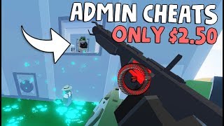 ADMIN CHEAT COMMANDS for 250  RAIDING ADMIN HOTEL  Unturned [upl. by Sarine8]