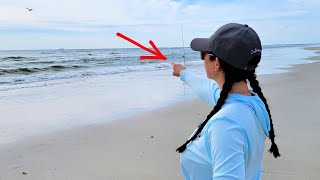 Surf Fishing How To Read The Beach To Catch More Fish [upl. by Raybin]