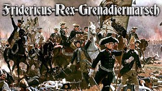 Fridericus Rex Grenadiermarsch German march and folk songEnglish translation [upl. by Airekal]