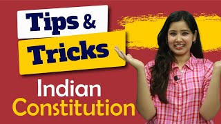 Tips and Tricks to remember Indian Constitution [upl. by Satsoc]