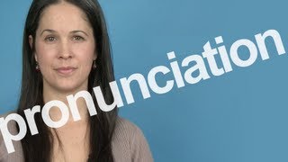 How to Pronounce PRONUNCIATION in American English [upl. by Perzan]