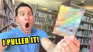 I FINALLY PULLED IT IN THE LIBRARY Best Pokemon Cards Opening [upl. by Ide]