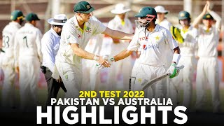 Full Highlights  Pakistan vs Australia  2nd Test 2022  PCB  MM1K [upl. by Ahseki]