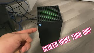 XBOX series x wont turn on How to change your Xbox Series x into low resolution mode quick amp easy [upl. by Sirad657]