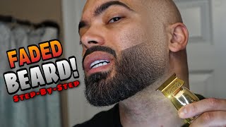 How to FADE a Beard and blend with color enhancement Raw Sound [upl. by Noma567]