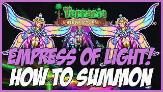 Terraria 14 Empress of Light Summon TutorialTips SIMPLE GUIDE [upl. by Graeme]