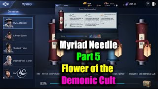 MIR4 Myriad Needle Part 5  Flower of the Demonic Cult [upl. by Sammie866]