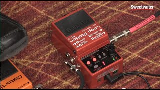 Boss RC3 Loop Station Looper Pedal Review  Sweetwater Sound [upl. by Tnek636]