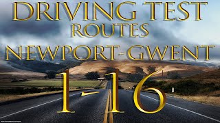 Driving Test Routes Newport Gwent 1 [upl. by Olympia]