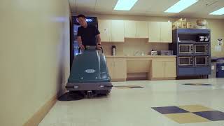 S7 WalkBehind Sweeper  Product Overview  Tennant Company [upl. by Marj560]