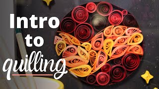 Paper Quilling for Beginners  Paper Crafts [upl. by Vernon871]