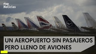 El aeropuerto sin pasajeros con más aviones está en Teruel [upl. by Brazee]