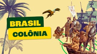 Brasil Colônia  Toda Matéria [upl. by Ahsiekat]