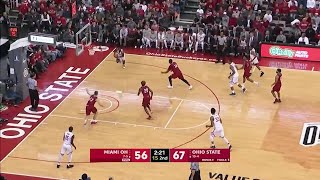 JaeSean Tate Puts the Exclamation Point on the Win vs Miami OH [upl. by Annia]