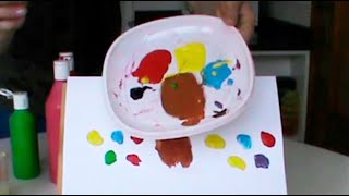 Cómo hacer color marrón Nuevo canal Pintar con Marta [upl. by Medea]