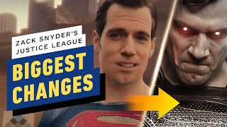 Justice League Snyder Cut All Differences From the Theatrical Version [upl. by Tesil]