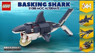 Basking Shark LEGO 31088 MOC Alternate Digital Build [upl. by Calvin]