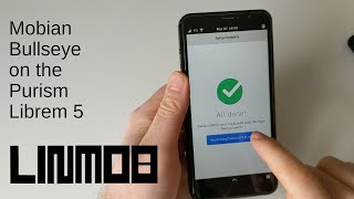 Mobian on the Purism Librem 5 Evergreen [upl. by Ailemac]