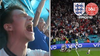 The Moment England Reached the EURO 2020 FINAL [upl. by Leighland]