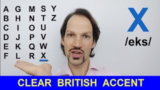 How To Pronounce The English Alphabet BRITISH PRONUNCIATION [upl. by Ohaus]