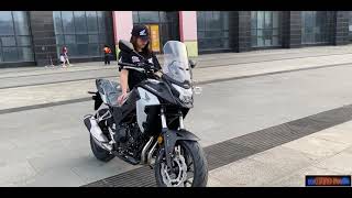 2021 Honda CB400X Walkaround and Test Sound [upl. by Namurt]